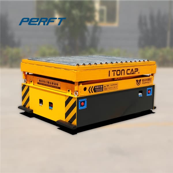 agv transfer cart with iso certificated 20 ton